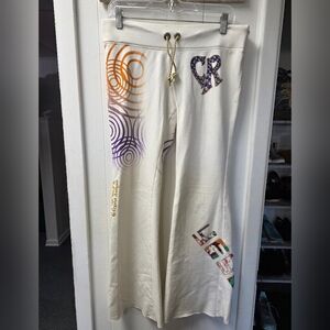 Y2k Vintage Ed Hardy Crystal Rock Audigier Lounge Pants Sz M